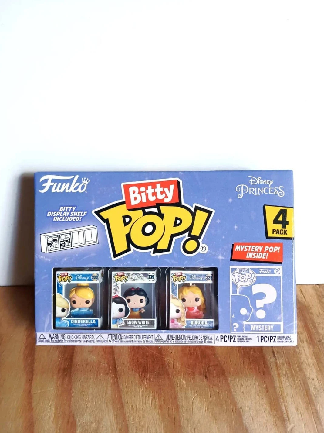 Pack 4 figurines Princess Funko Bitty Pop! Disney